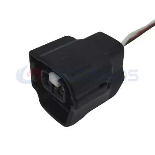 Auto Parts Black 2-Pin Female CT2-0230M Connector for Cars Copper ABS Nylon for Wire Connections - image 4